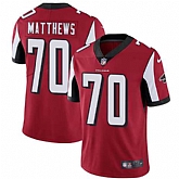 Nike Atlanta Falcons #70 Jake Matthews Red Team Color NFL Vapor Untouchable Limited Jersey,baseball caps,new era cap wholesale,wholesale hats